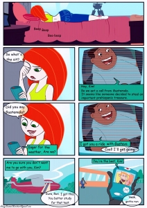 Kim Needs a Ride porn comic page 001 on category Kim Possible