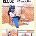 Klodette Train Trouble furry porn comic