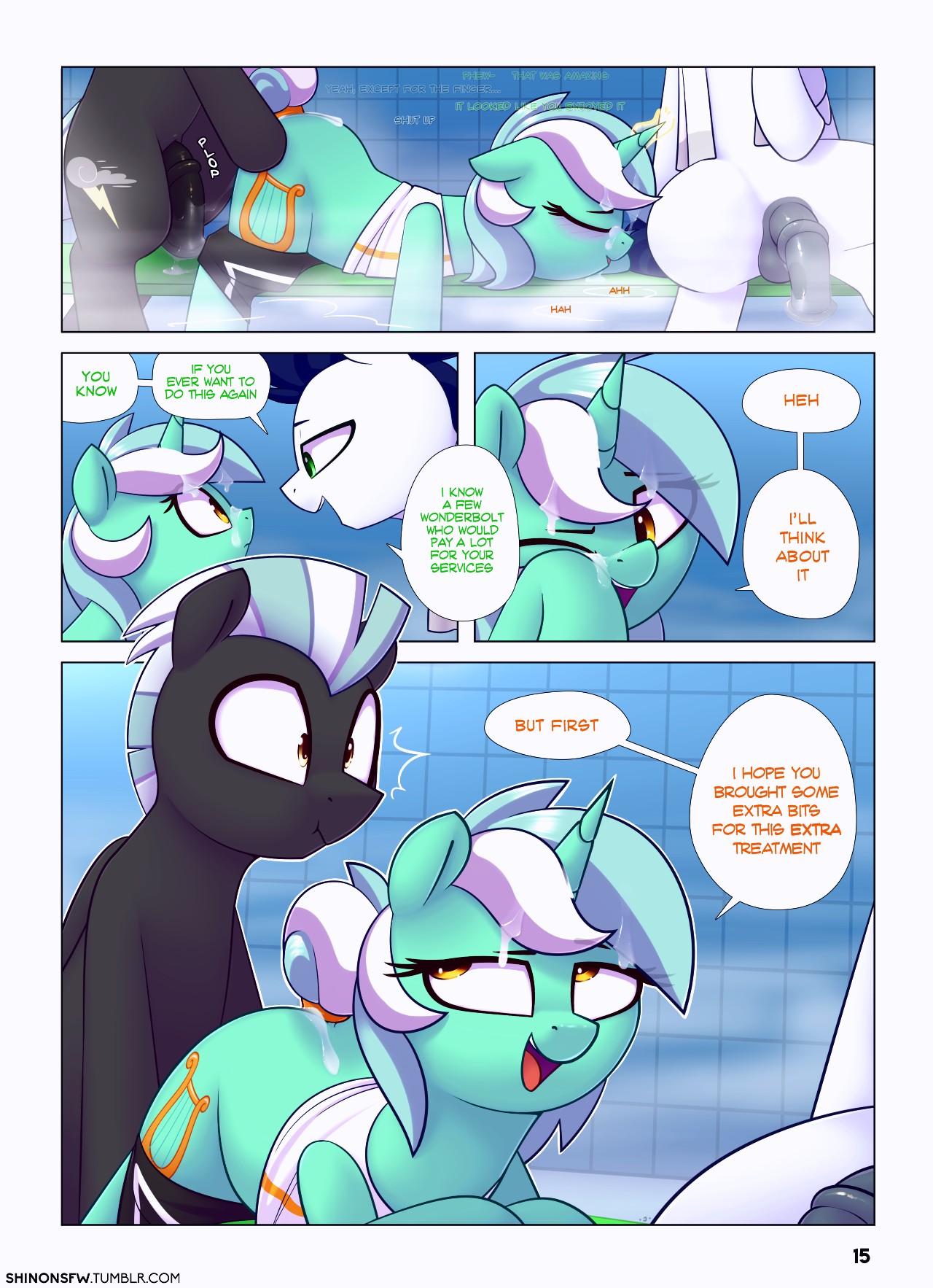 Magic Touch 2 porn comic page 01 on category My Little Pony