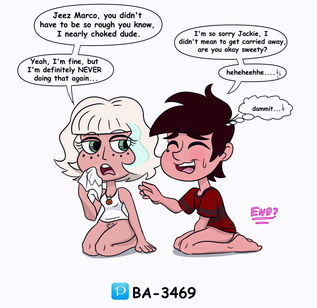 Marco and jackie porn comic