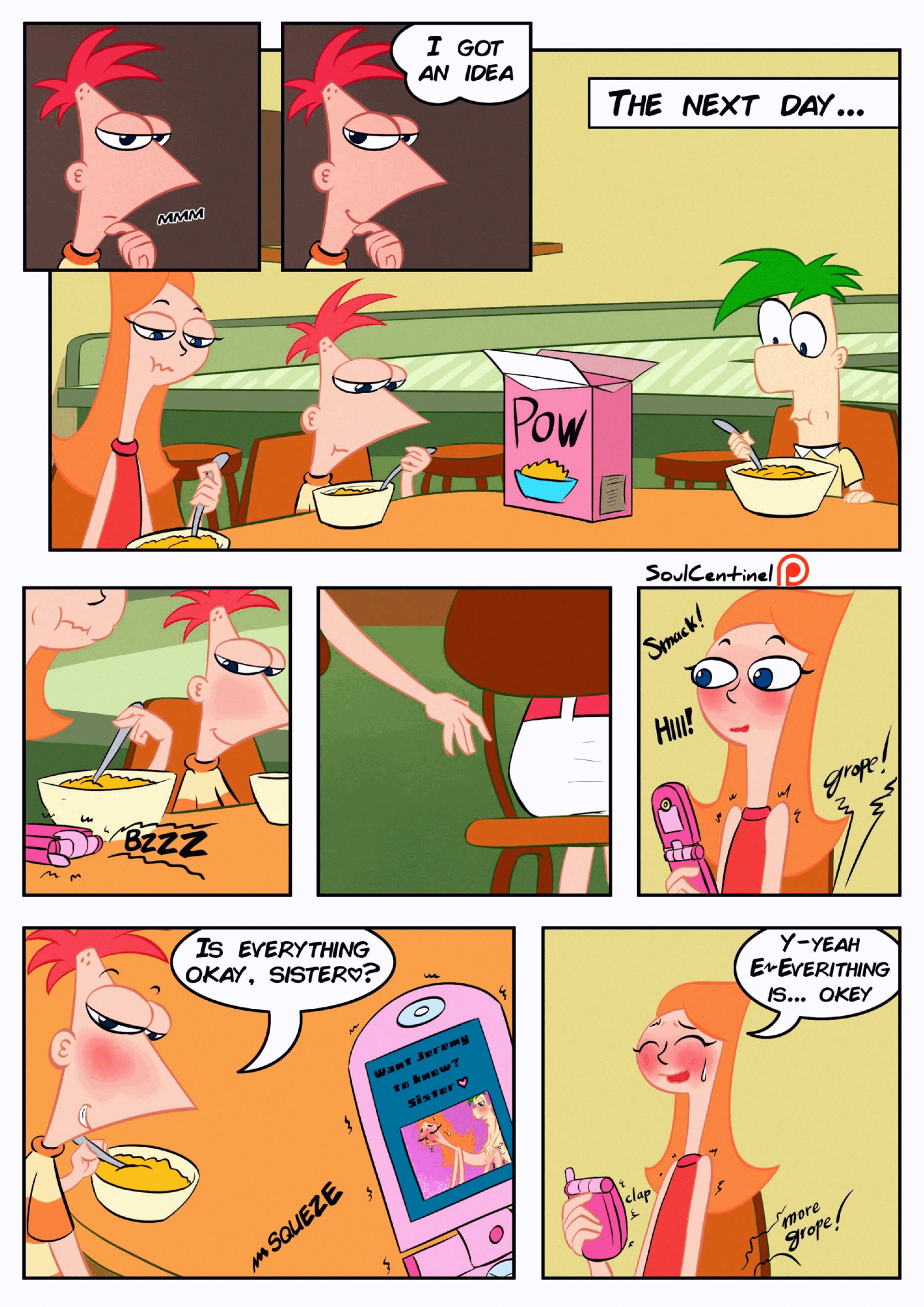 Phineas Revenge porn comic page 00003