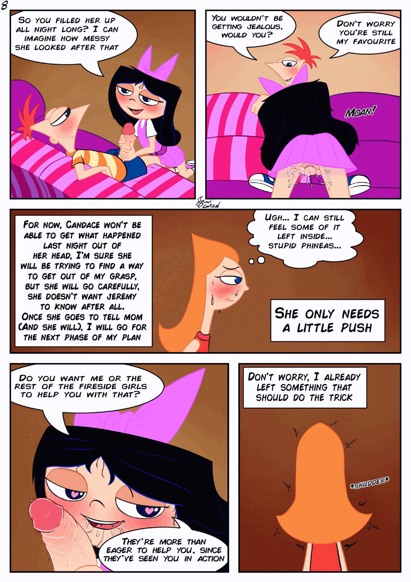 Cartoon porn phineas and ferb comic