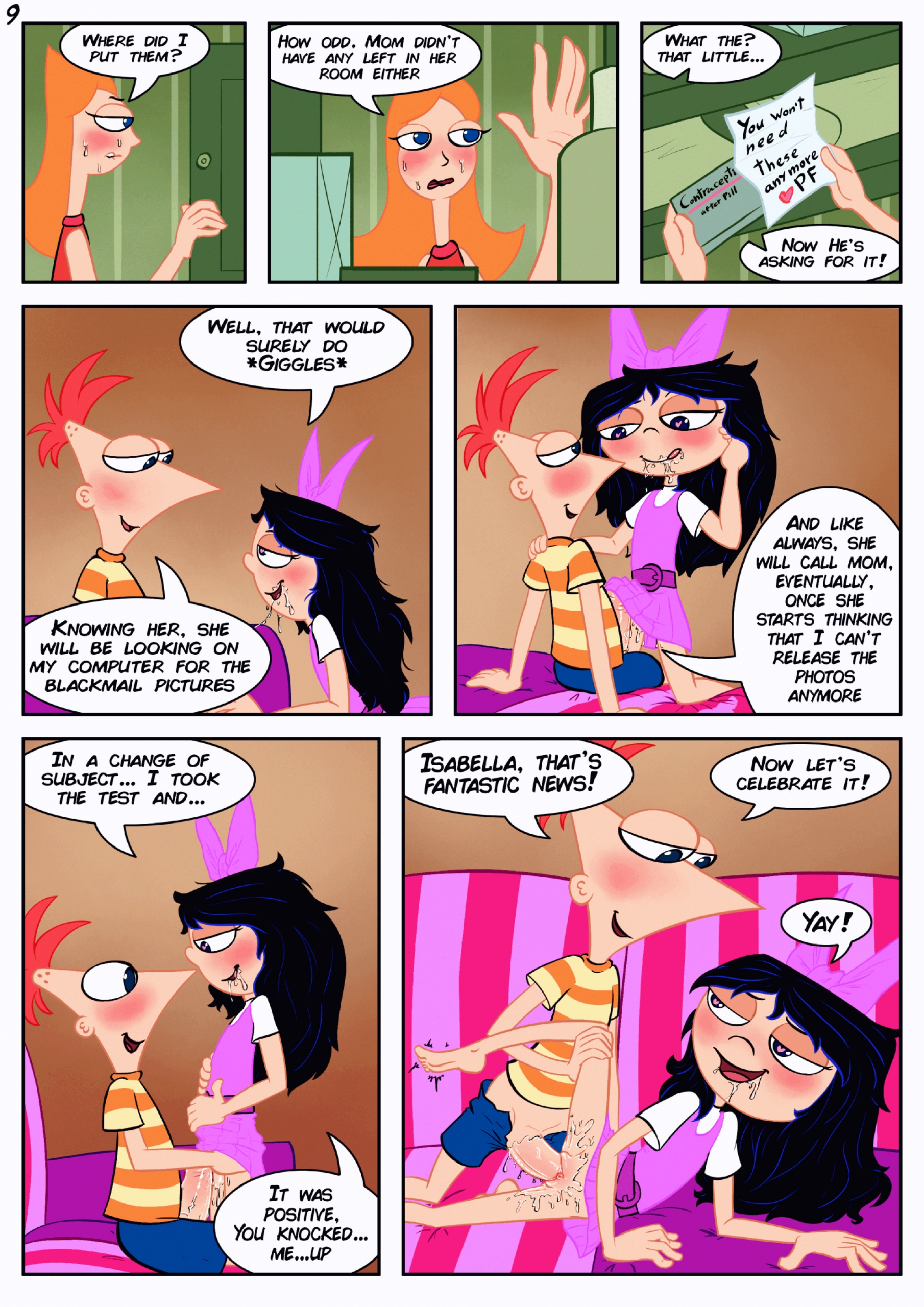 Phineas Revenge porn comic page 00010