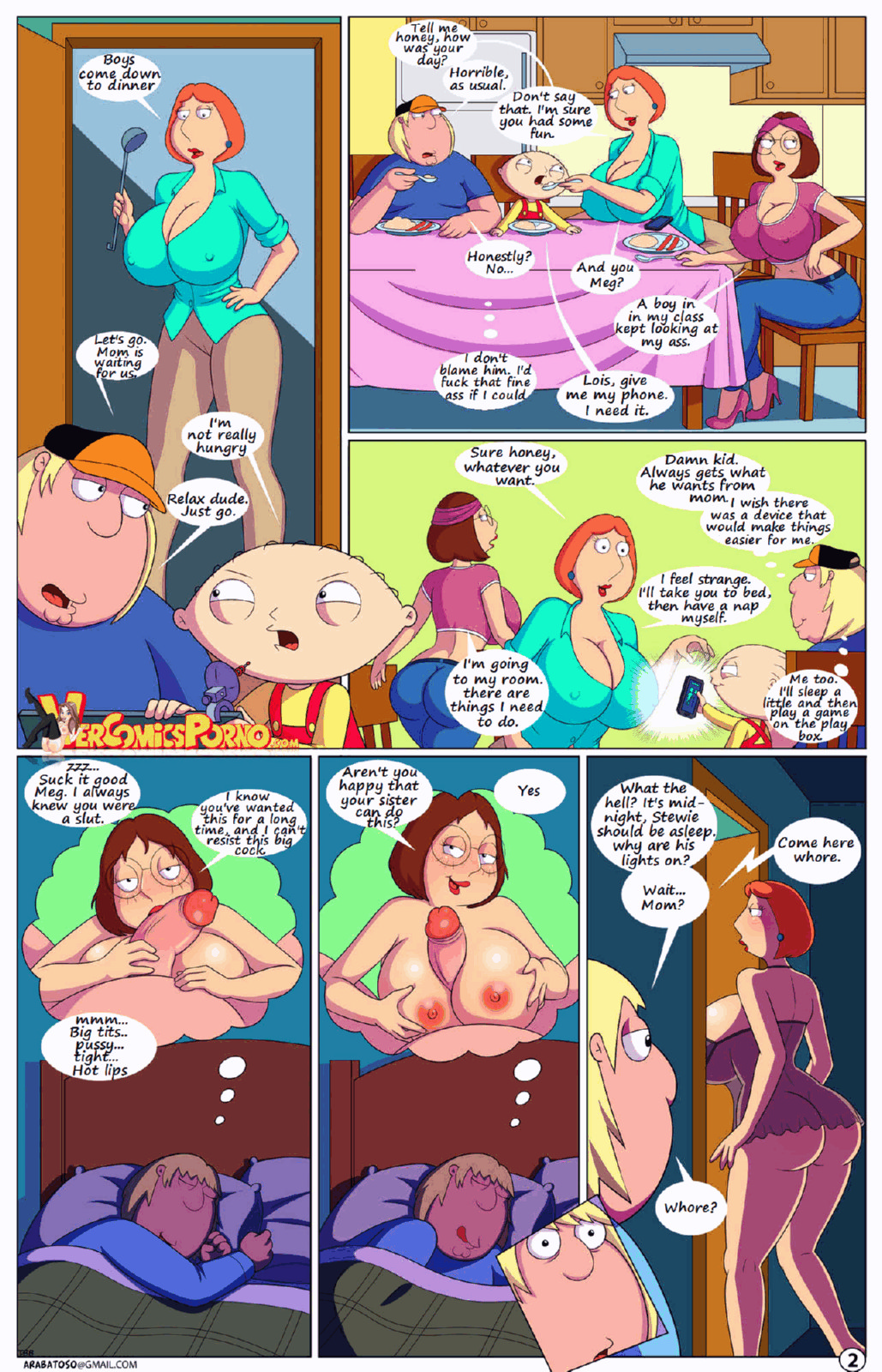 Quahog Diaries porn comic page 00003