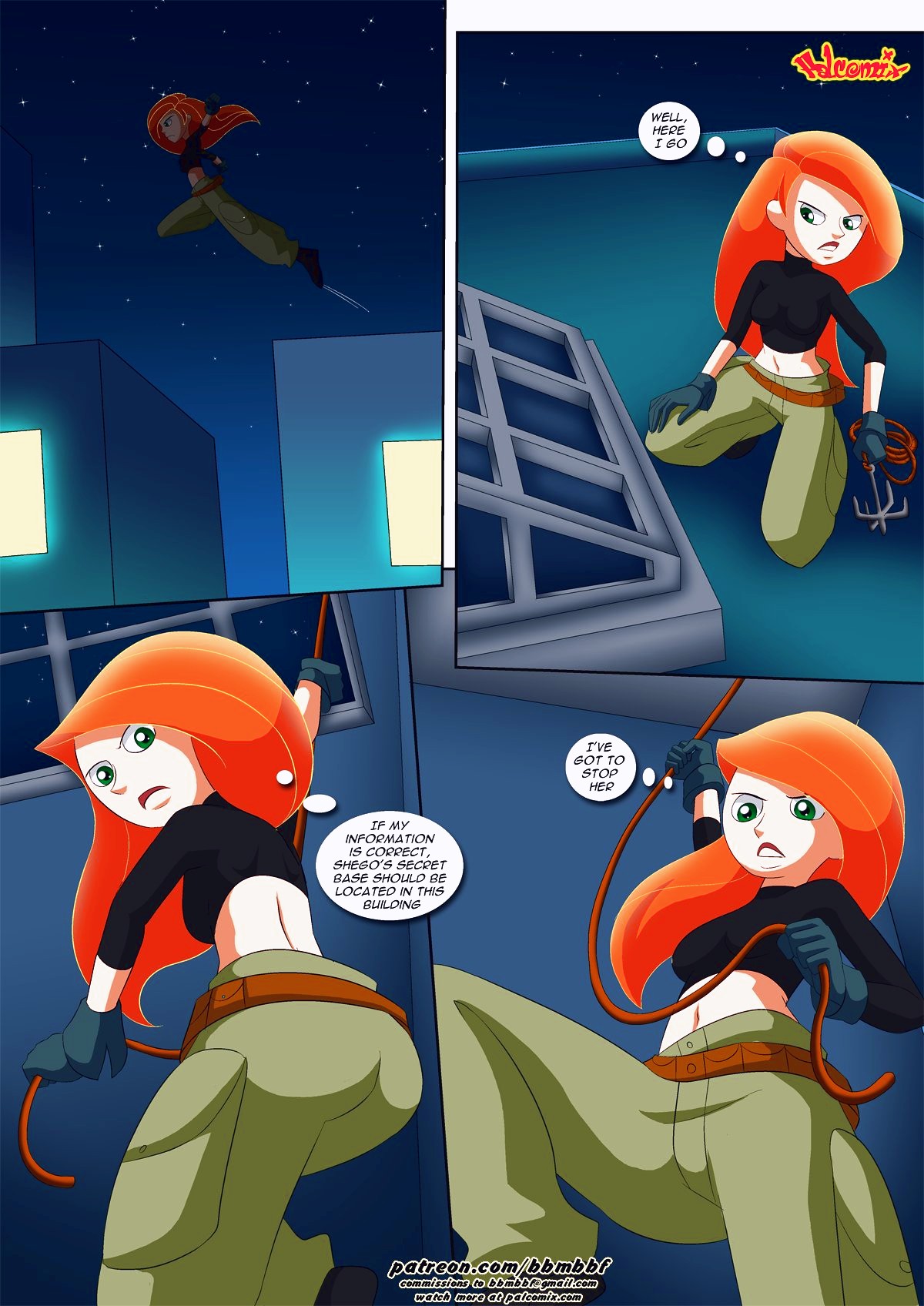 Shego's pet porn comic page 002