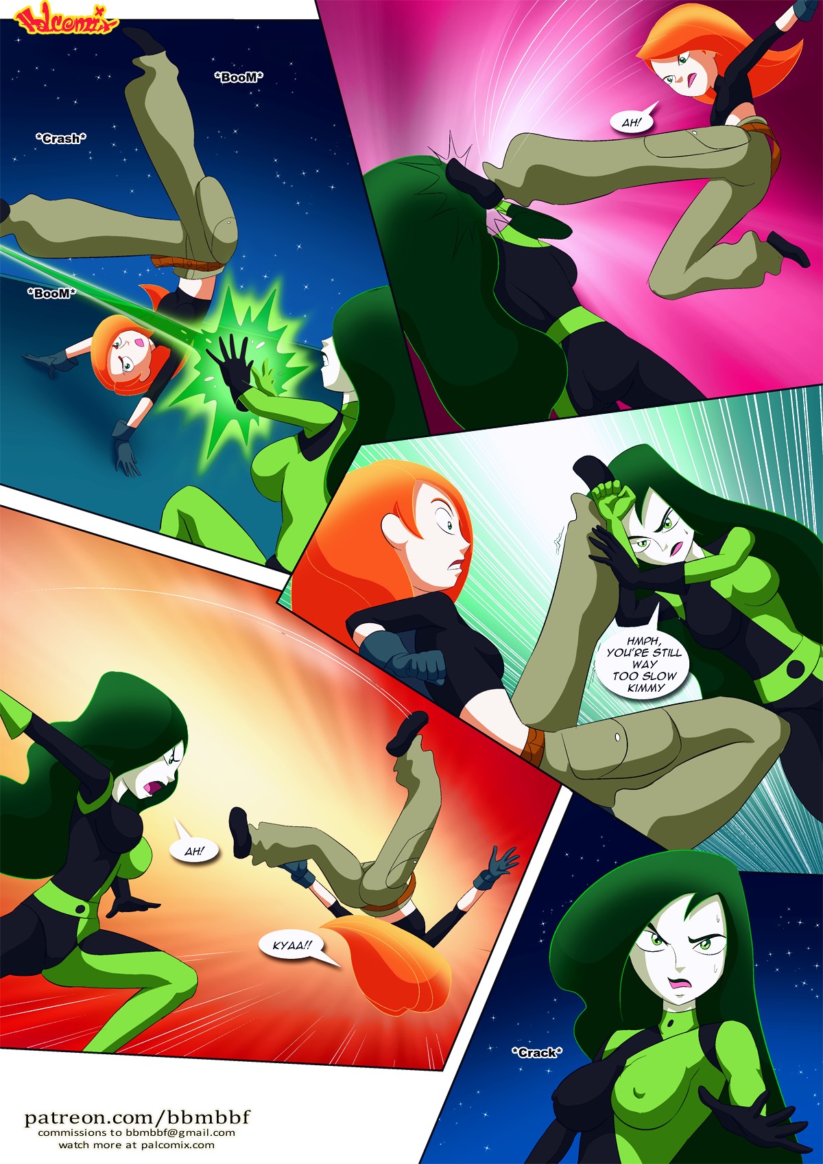 Shego's pet porn comic page 012