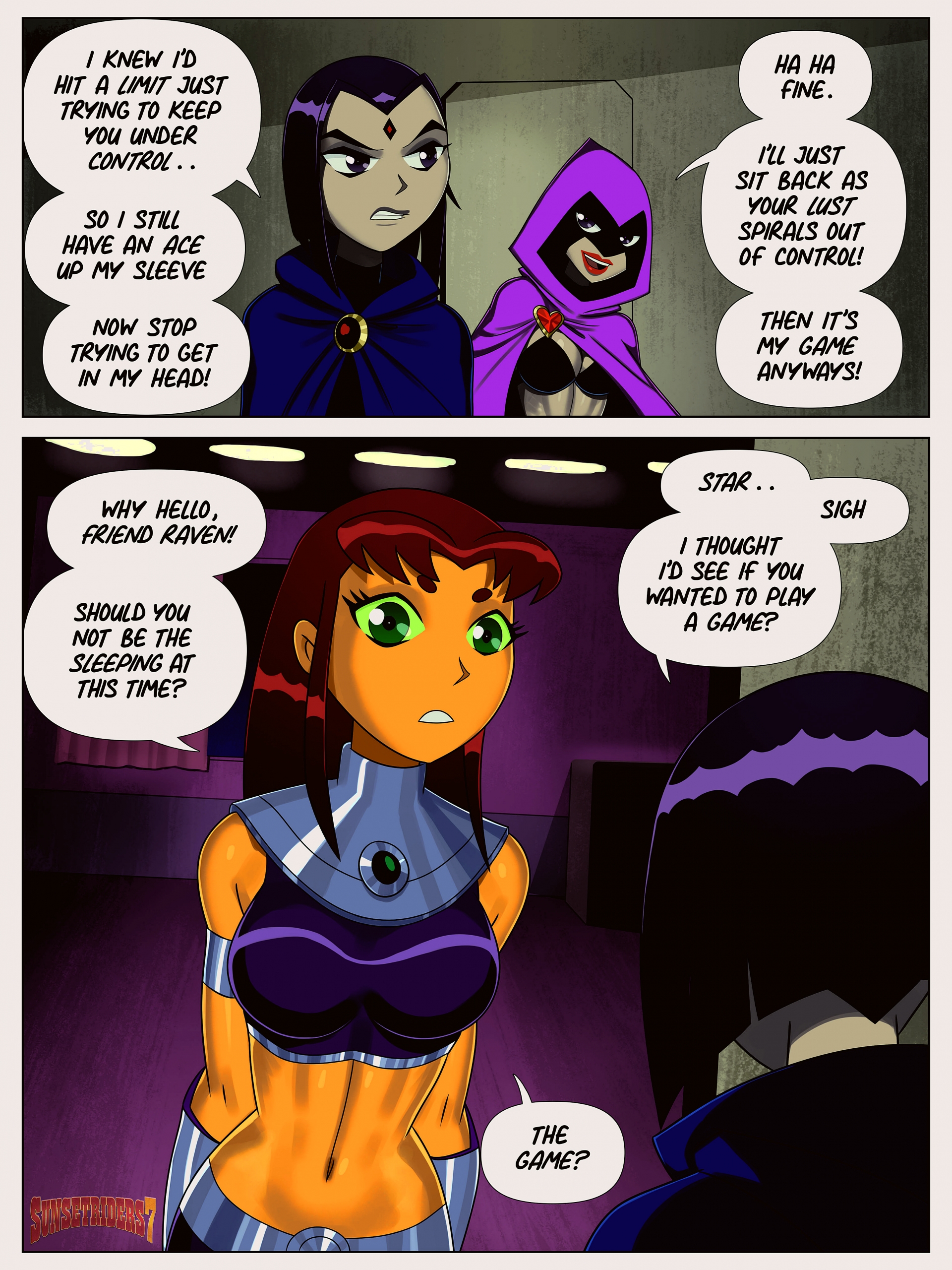 Starfire the Terrible porn comic page 00005