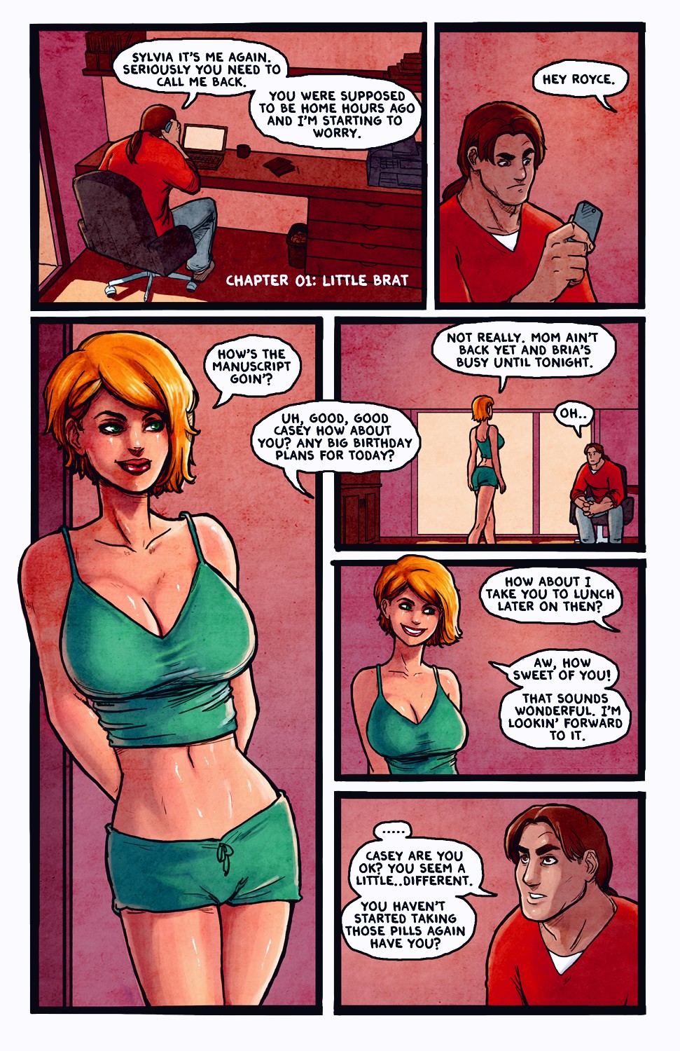 Switch porn comic page 002