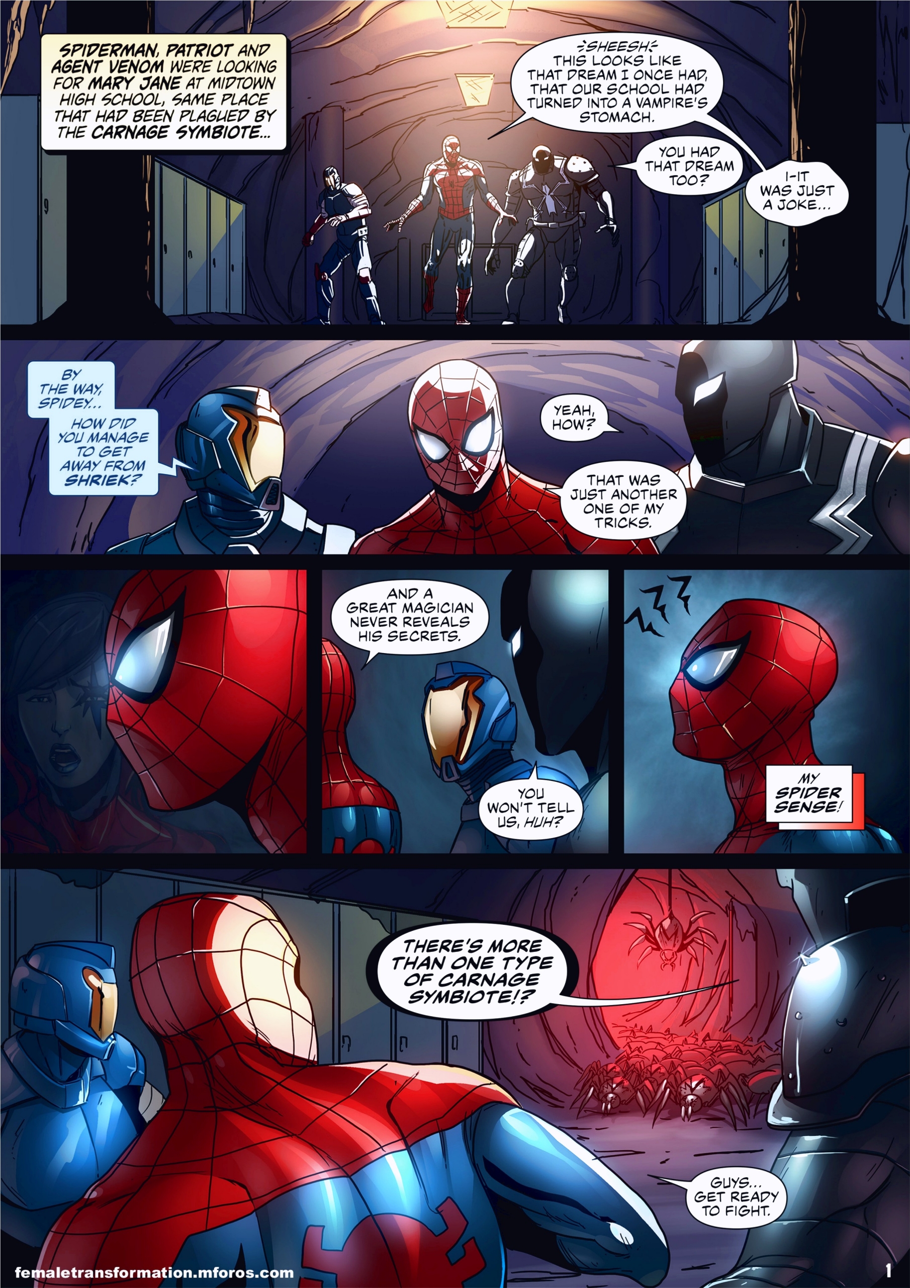 Agent Venom Spider Man Porn - Symbiote Queen 2 porn comic - the best cartoon porn comics, Rule 34 | MULT34