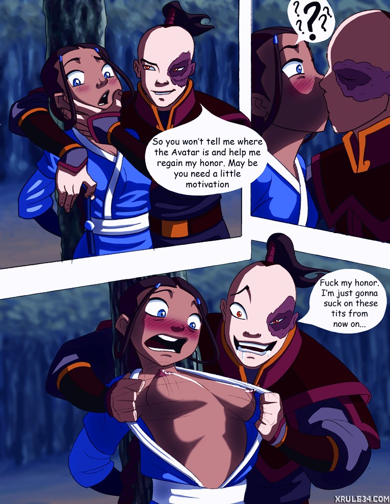 Taking the head porn comic page 001 on category Avatar: The Last Airbender