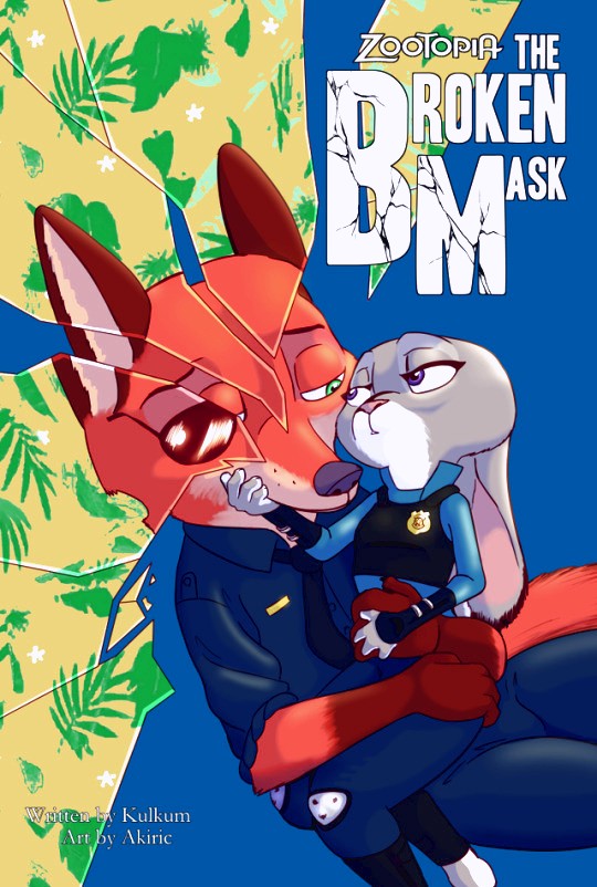 The Broken Mask porn comic page 001 on category Zootopia