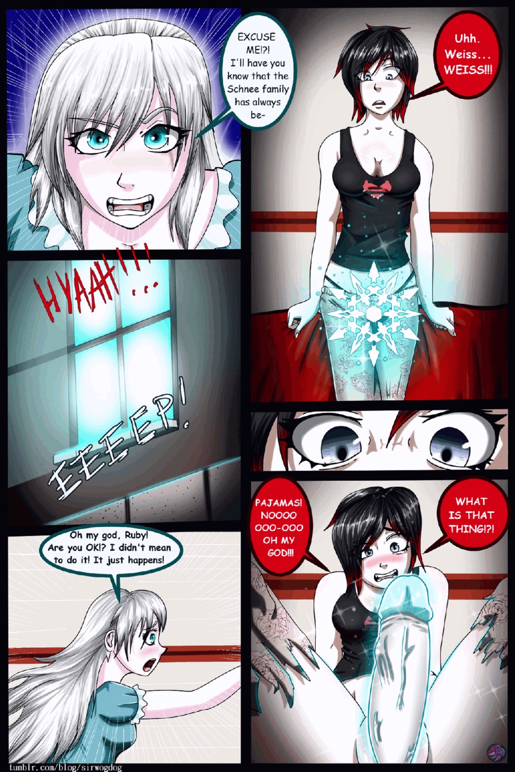 The Happy Accident porn comic page 003