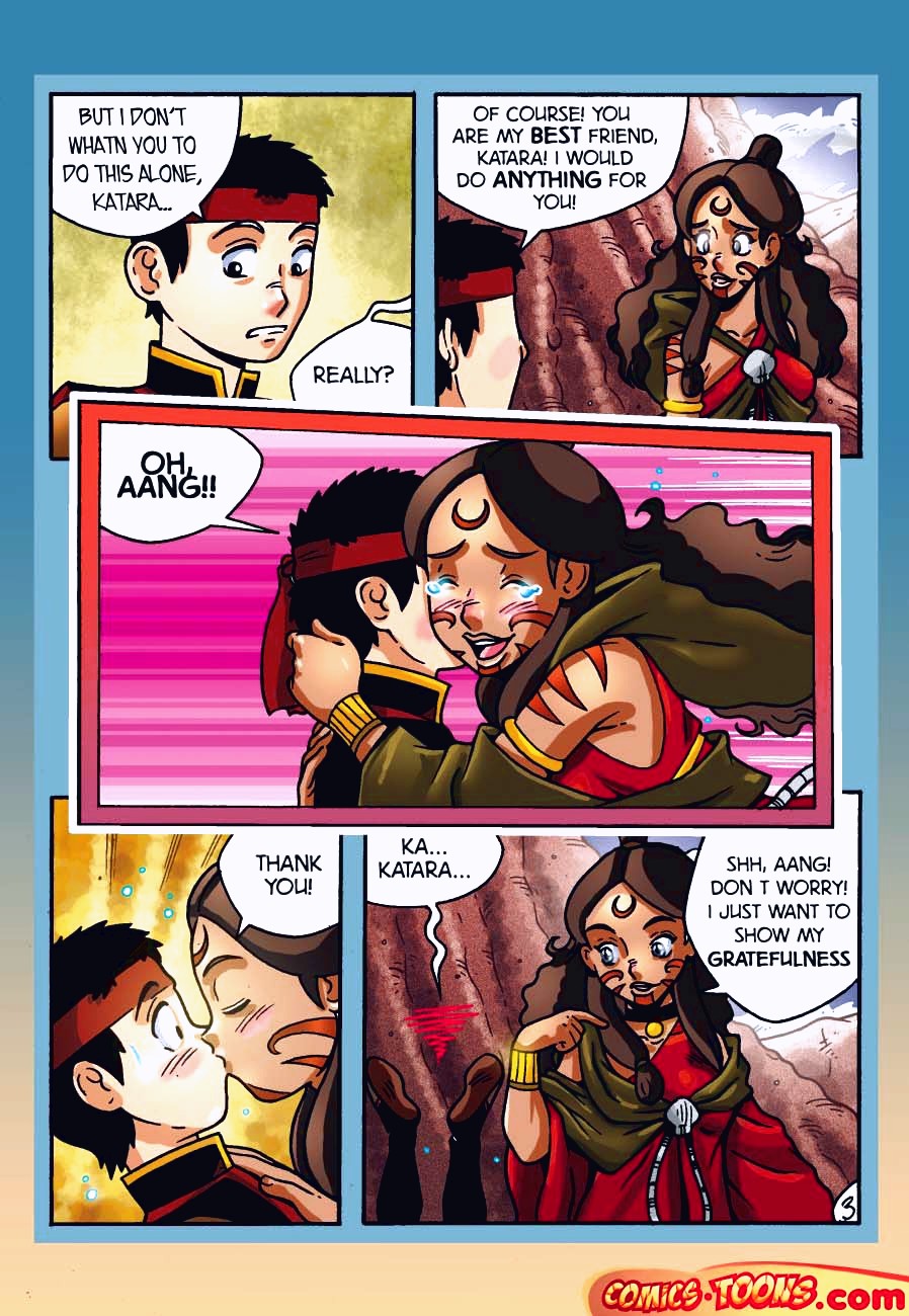 Aang and katara porn comics