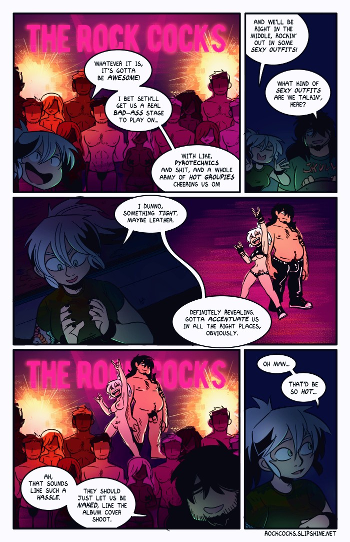 The Rock Cocks 6 porn comic page 008