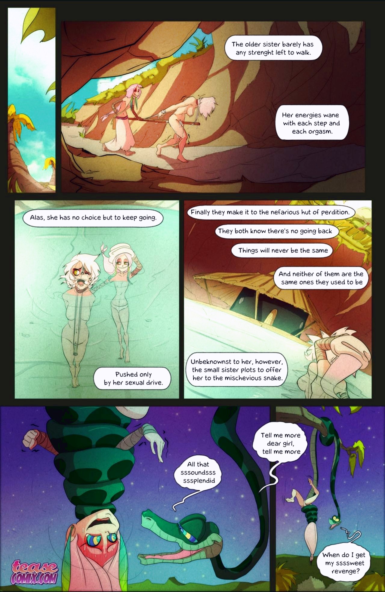 The Snake and The Girl 4 page 17