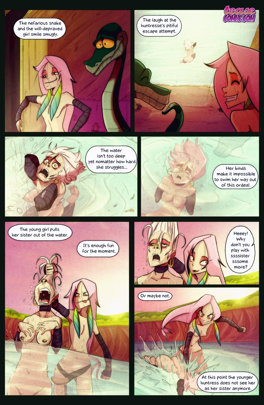 913px x 1402px - The Snake and The Girl 5 porn comic - the best cartoon porn comics, Rule 34  | MULT34