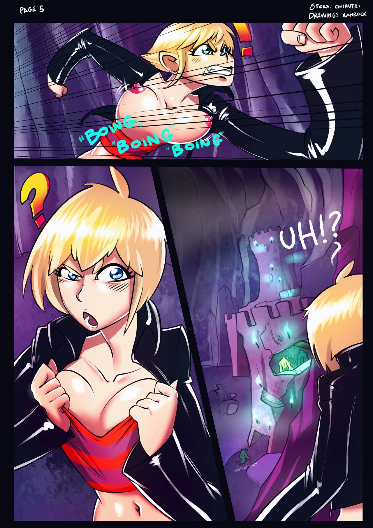 Tia in a new hell porn comic page 005
