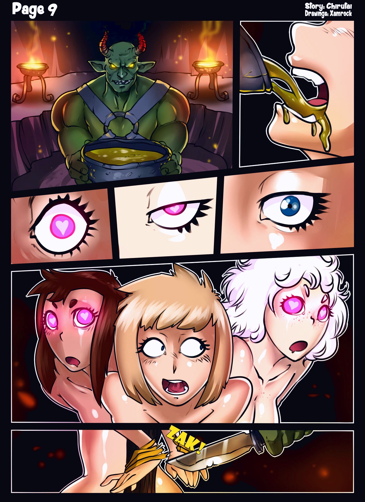 Tia in a new hell porn comic page 009