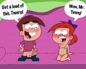 Timmy and Loli Vicky porn comic page 00001