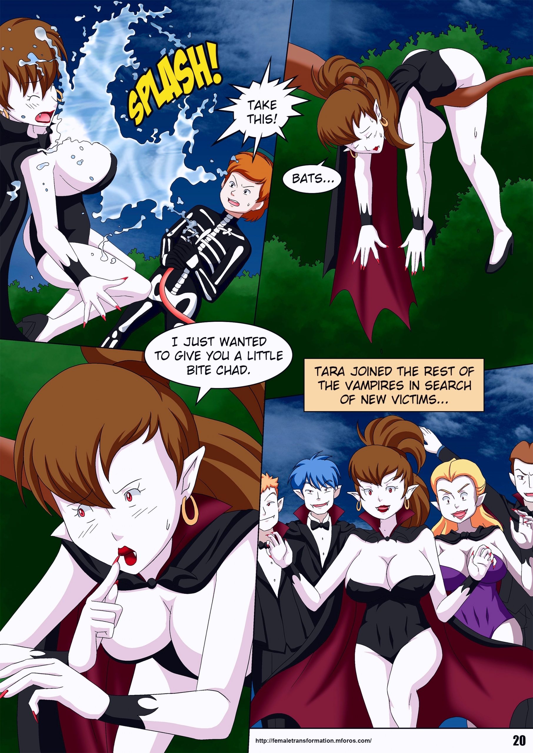Vamp or Treat porn comic page 005