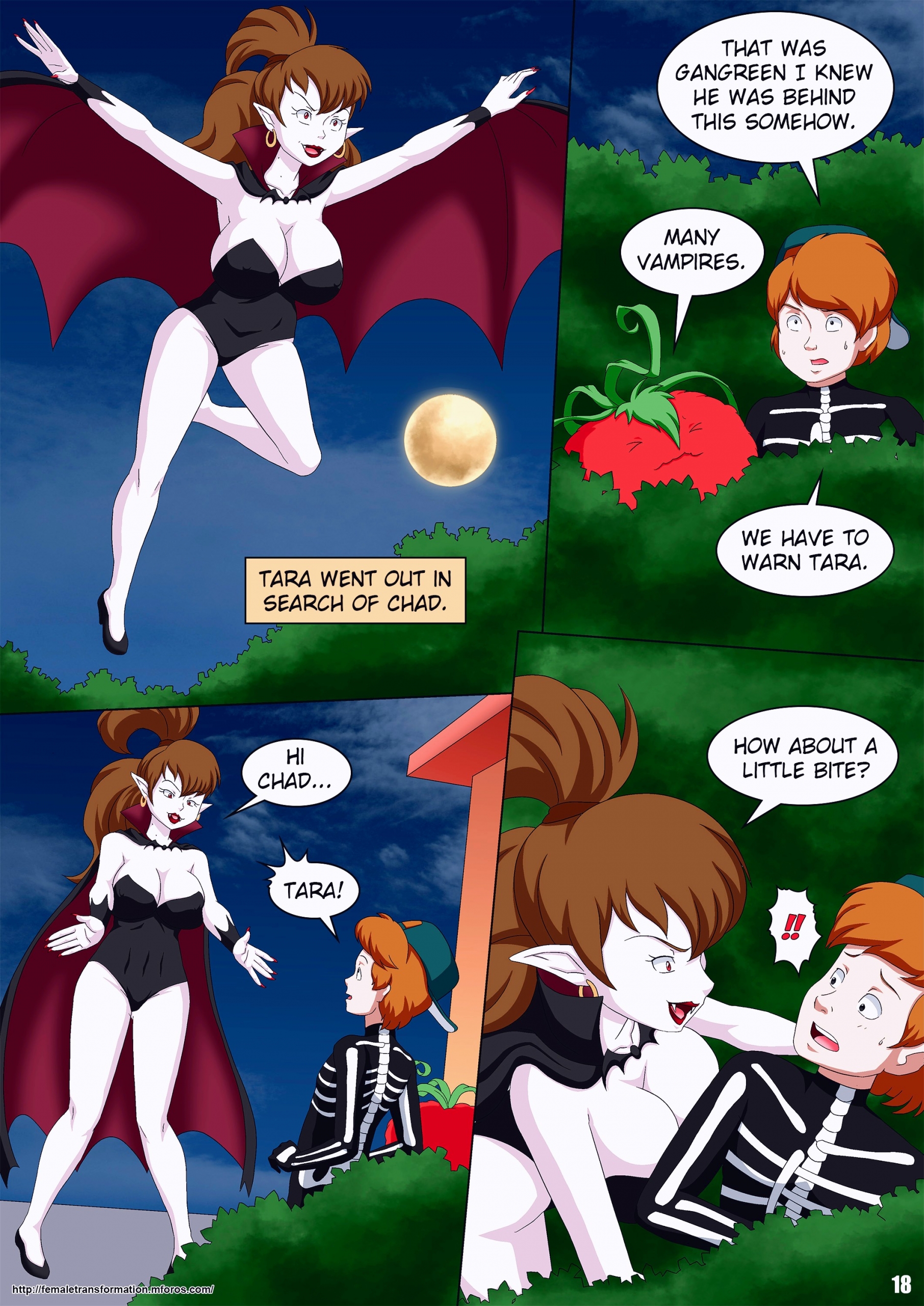 Vamp or Treat porn comic page 007
