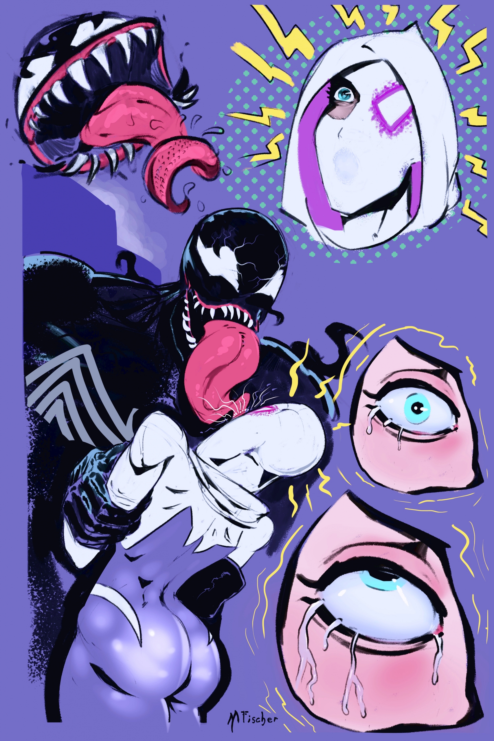 Venom's Kiss porn comic page 002