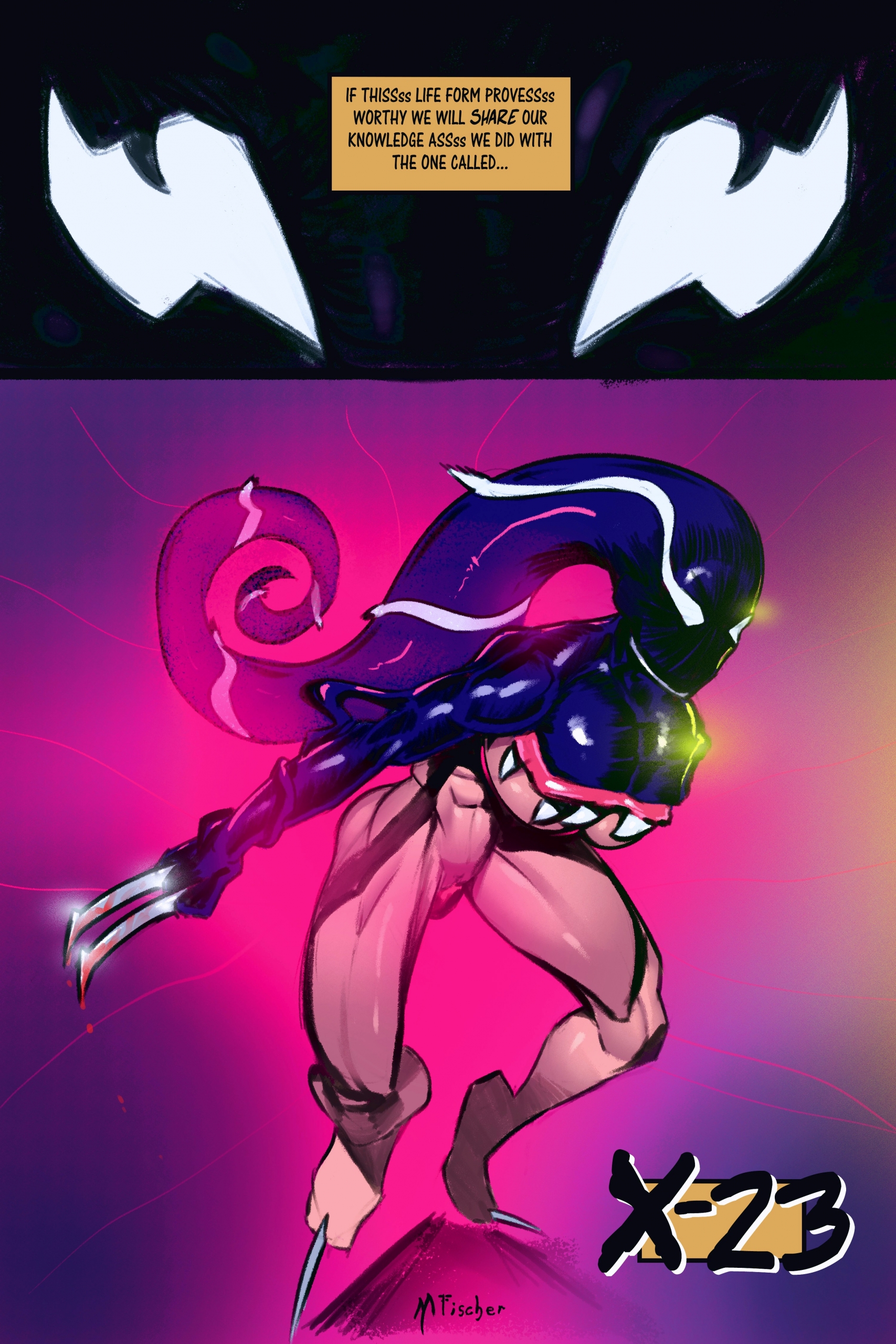 Venom's Kiss porn comic page 009