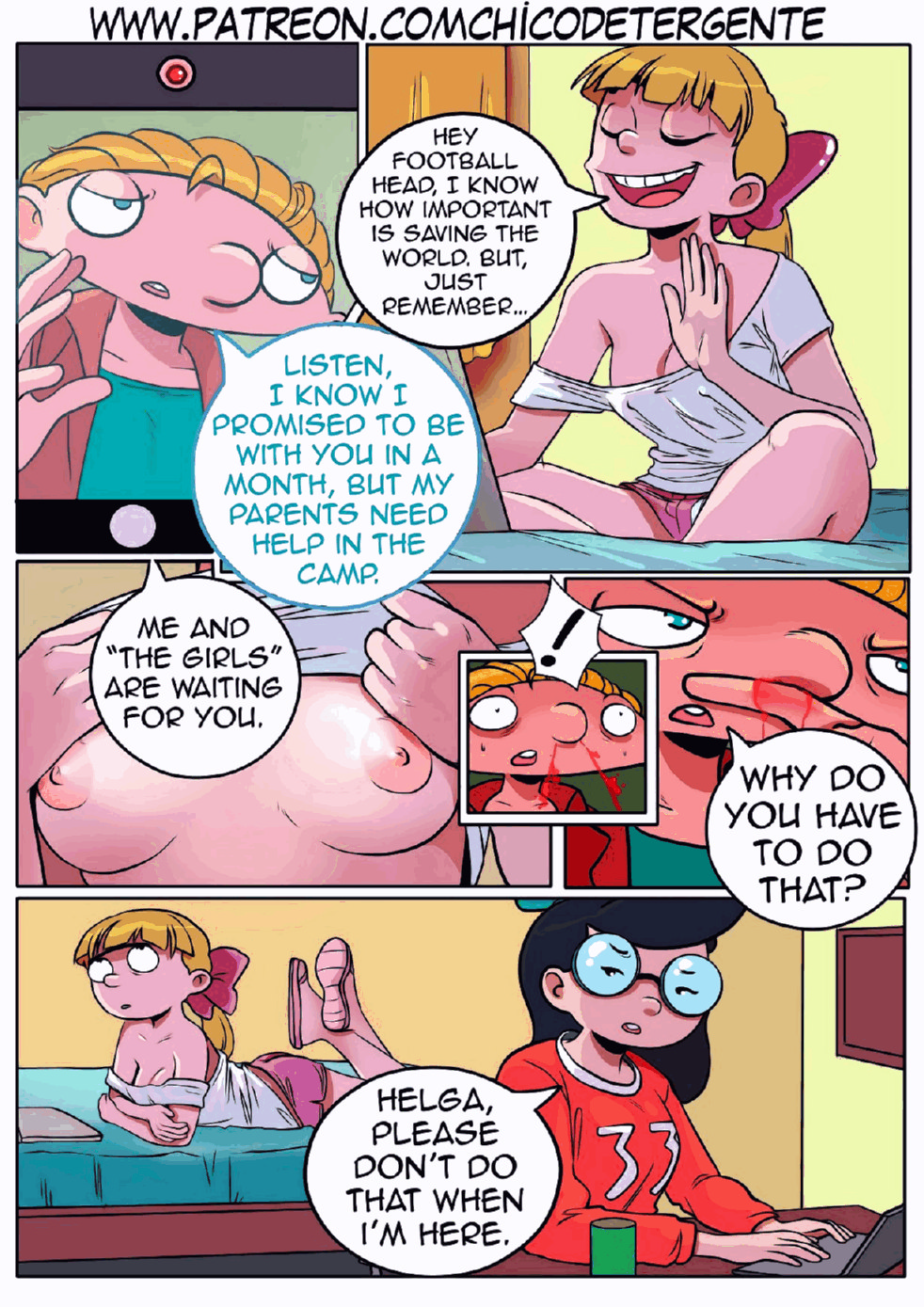 love between friends porn comic page 00003