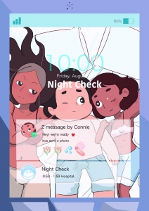 night check porn comic page 001