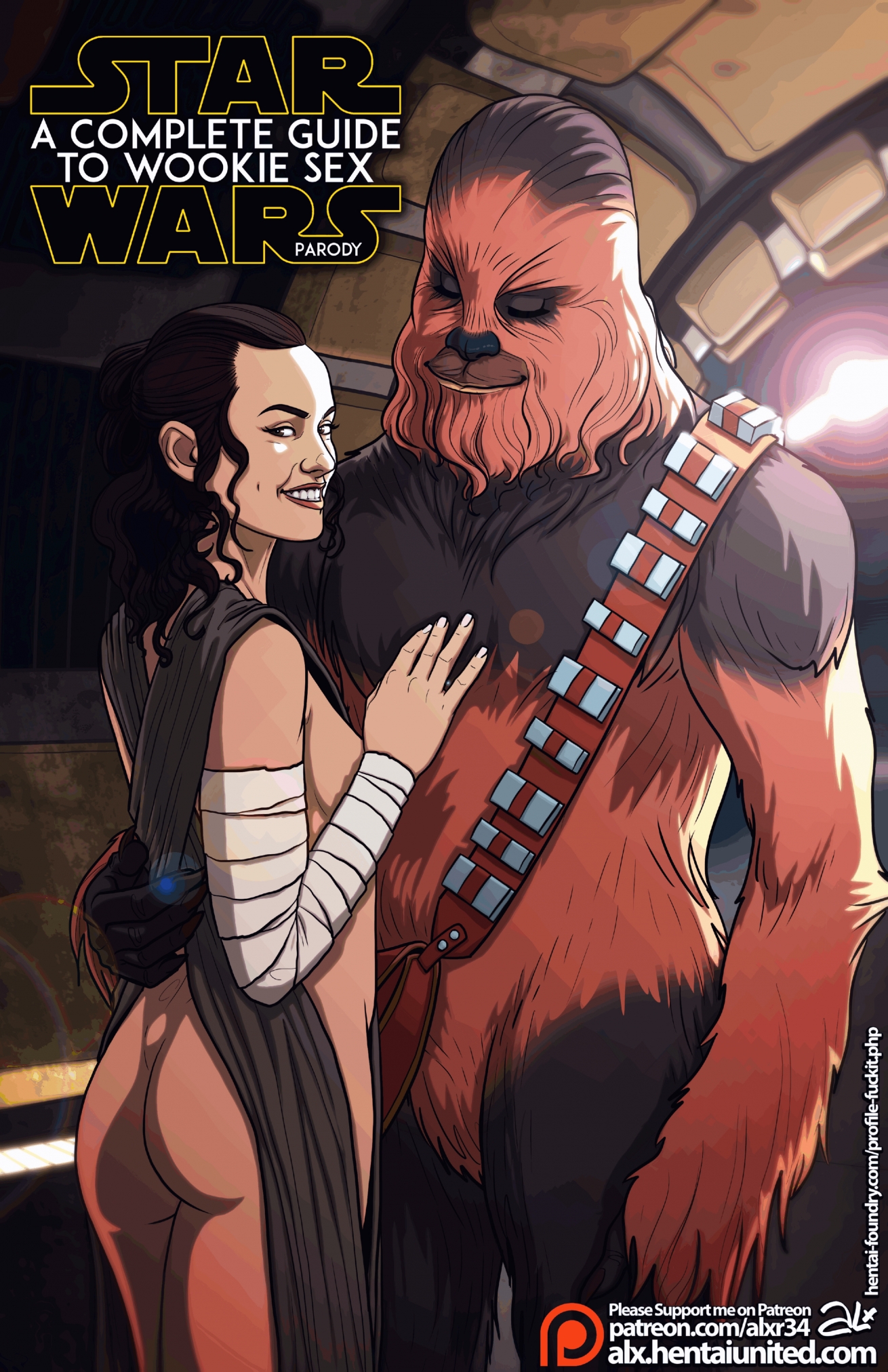 Star Wars Sex Fake - Star Wars: A Complete Guide to Wookie Sex porn comic - the best cartoon porn  comics, Rule 34 | MULT34