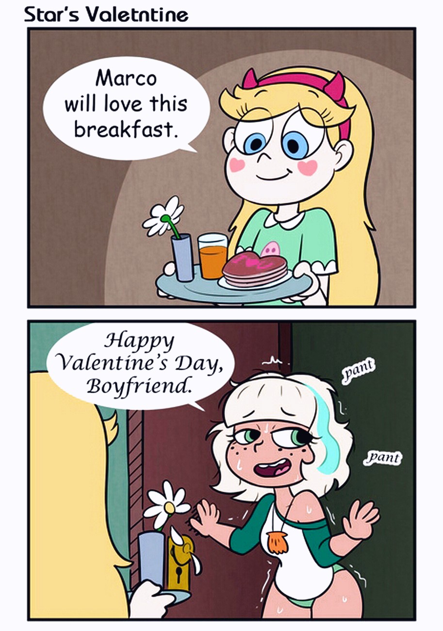 Star and Valentine porn comic
