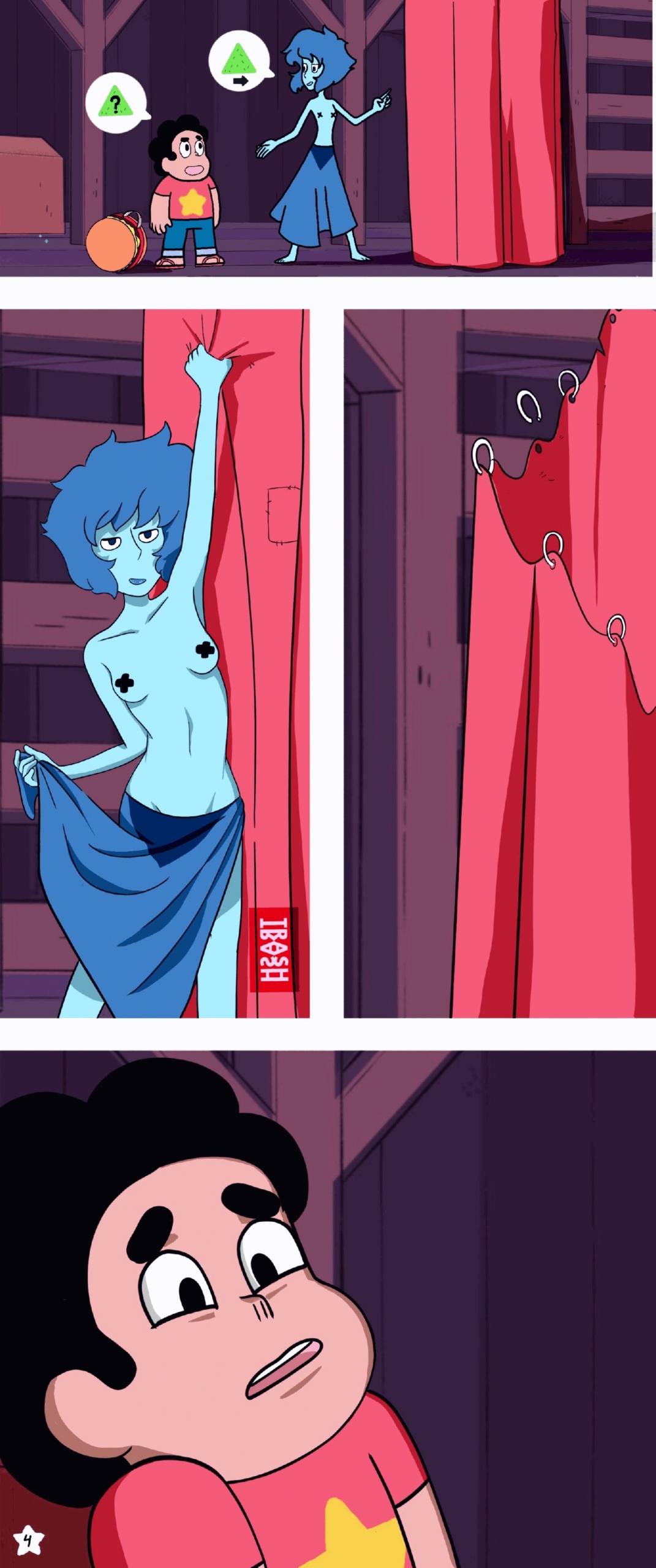 steven and lapidot porn comic page 004