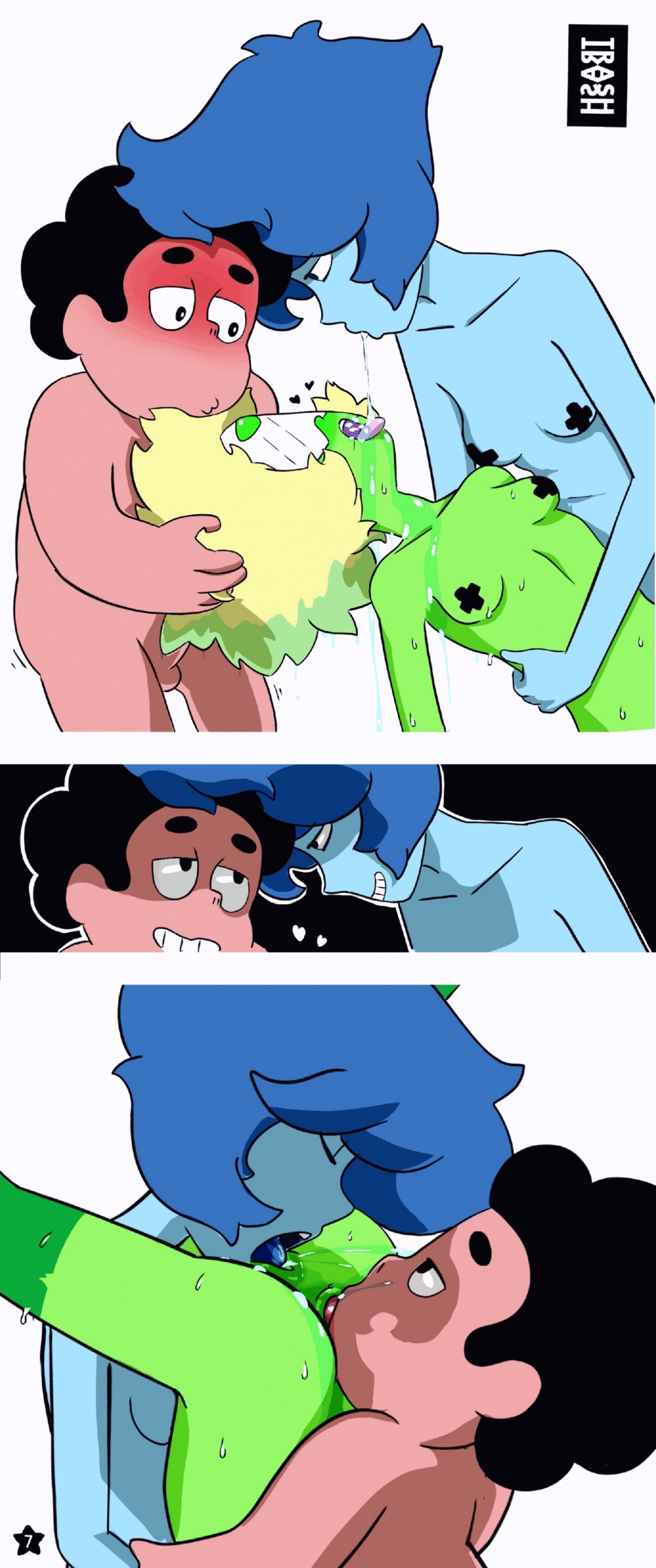 steven and lapidot porn comic page 007