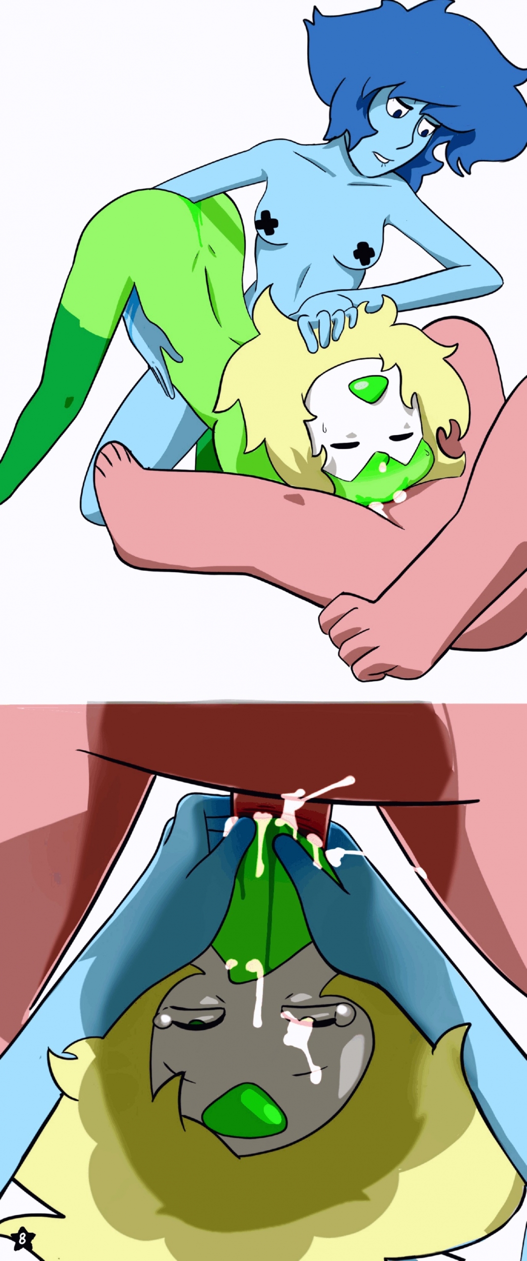 steven and lapidot porn comic page 008