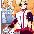 A Bad Dog porn comic page 01 on category Animal Crossing