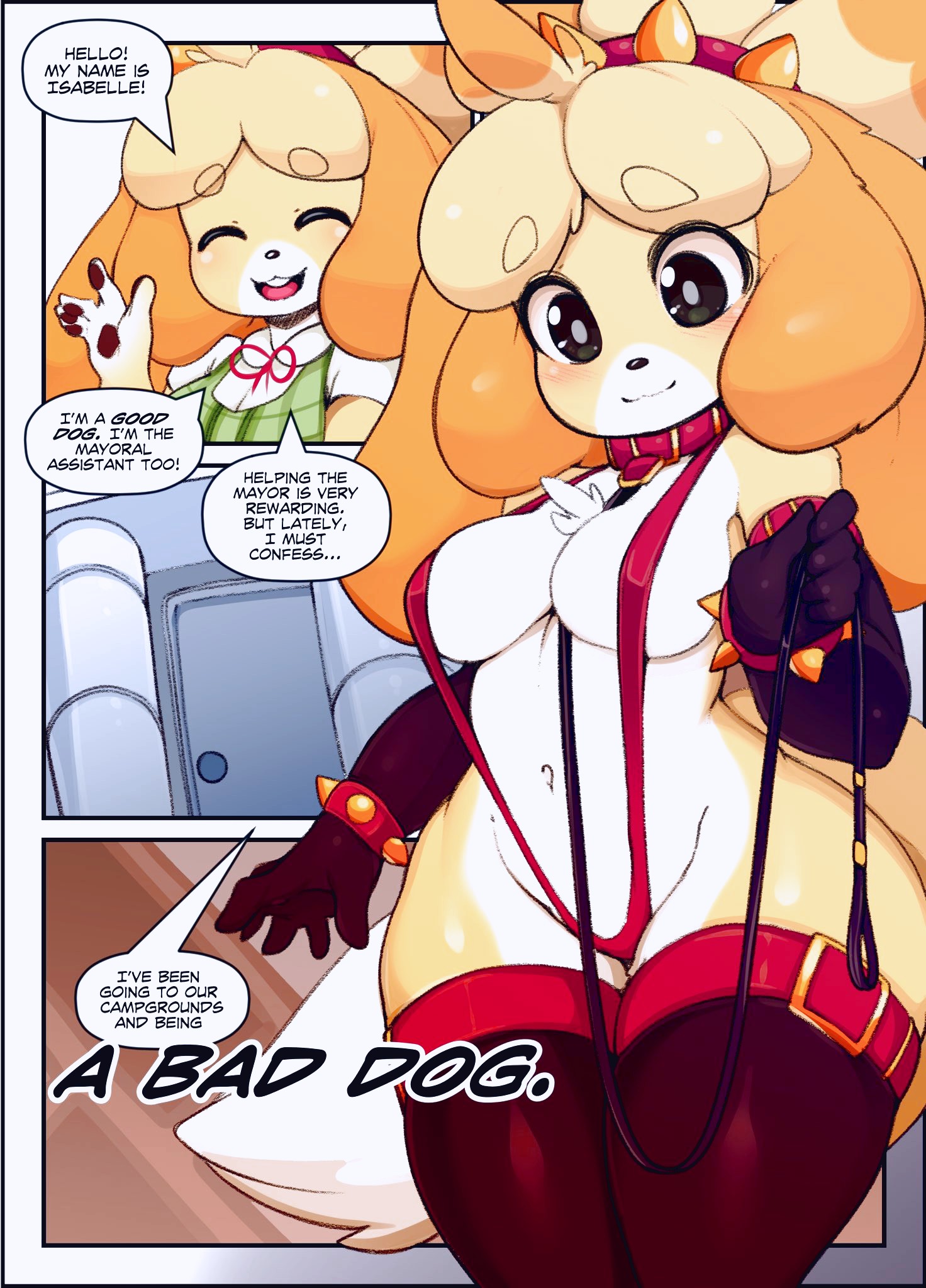 A Bad Dog porn comic page 01 on category Animal Crossing