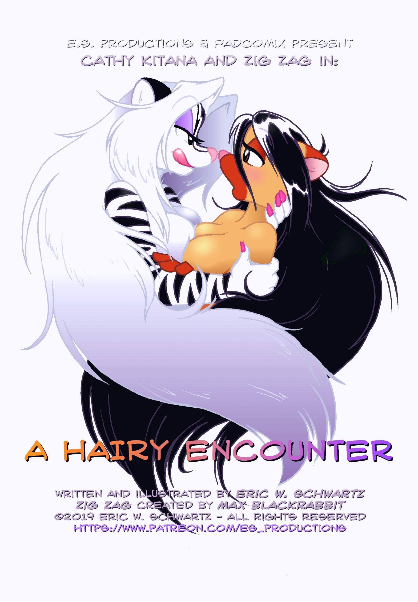 A Hairy Encounter furry porn comic page 001