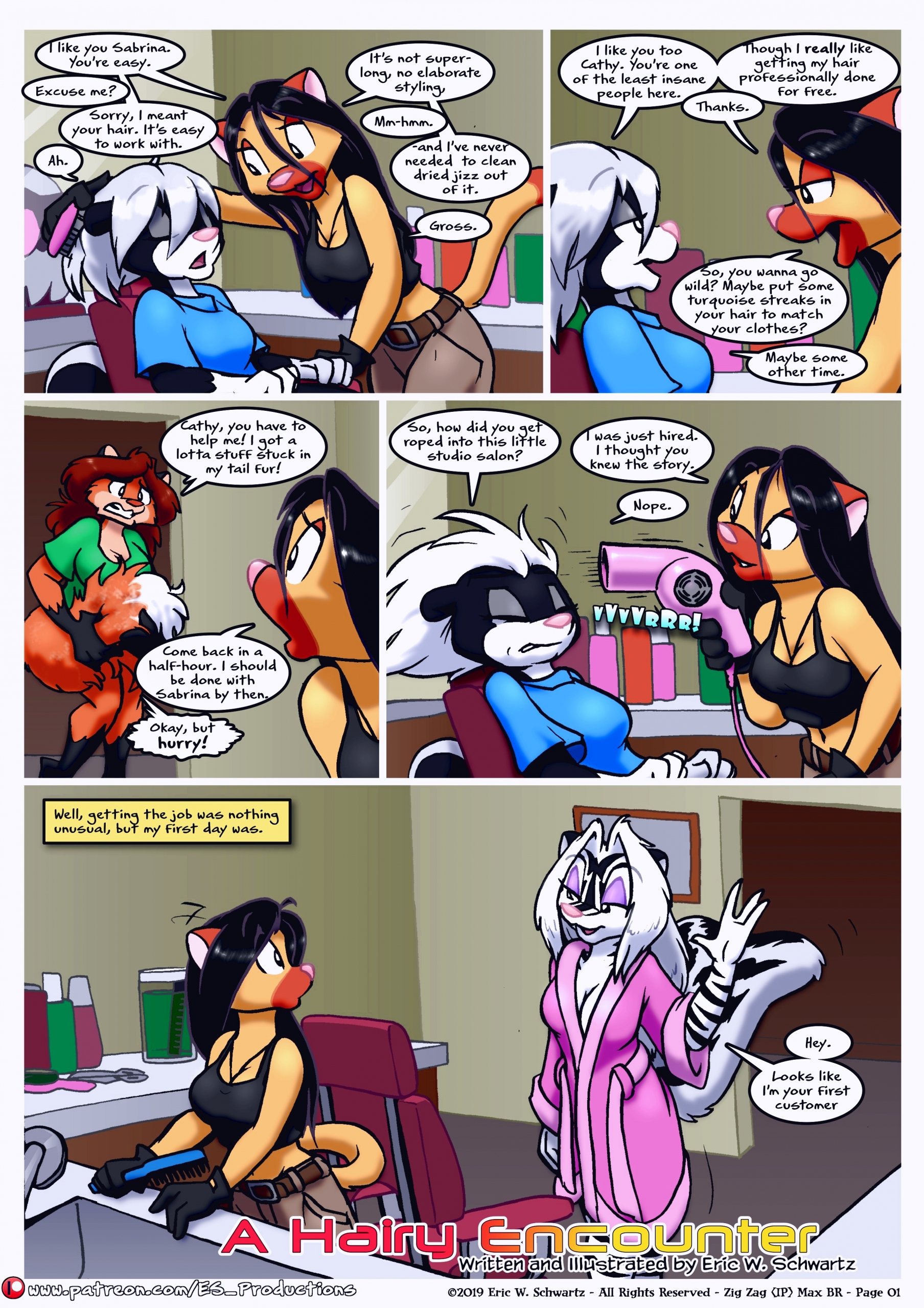 A Hairy Encounter page 002