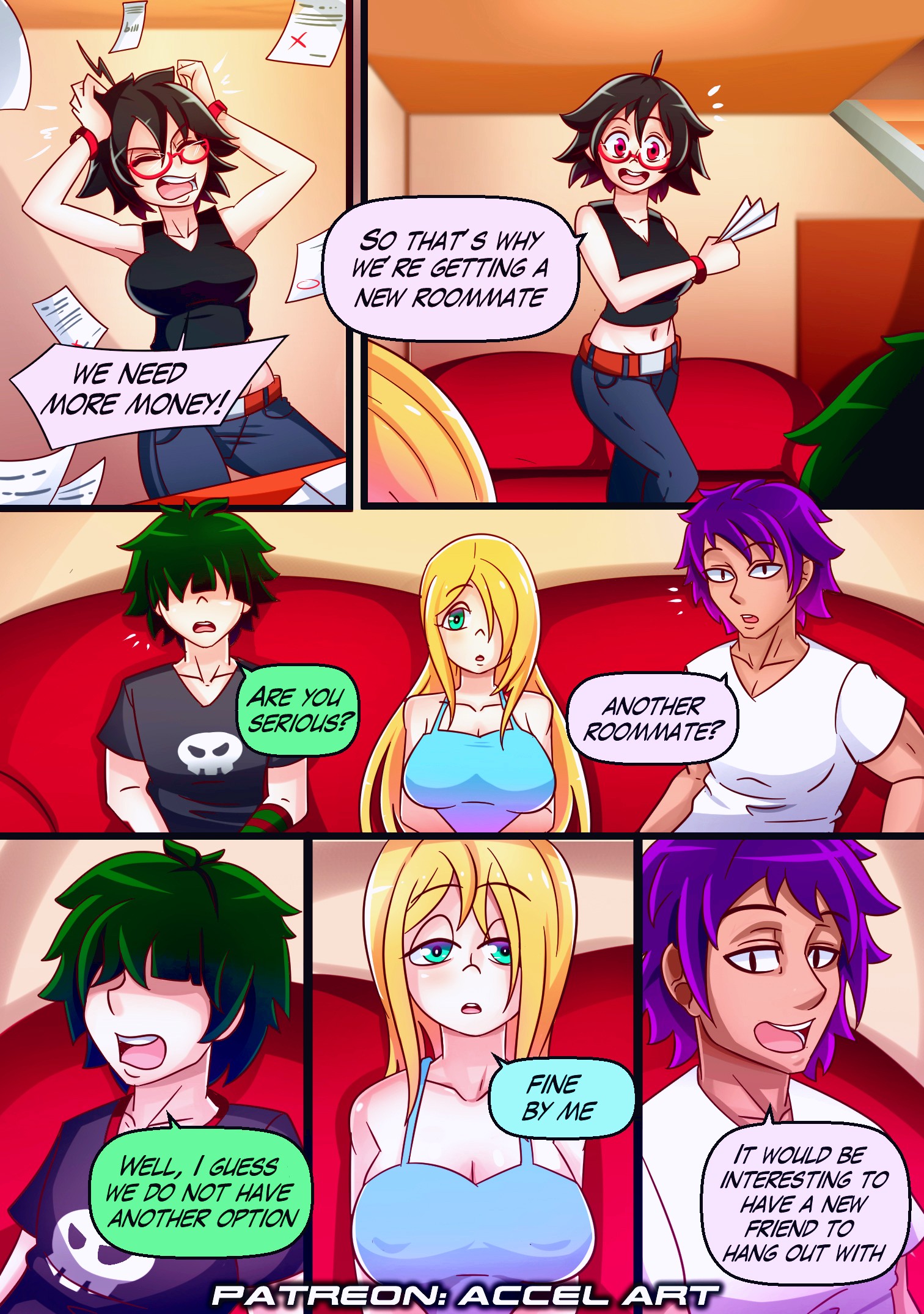 Axi Stories - The Exchange Student page 004