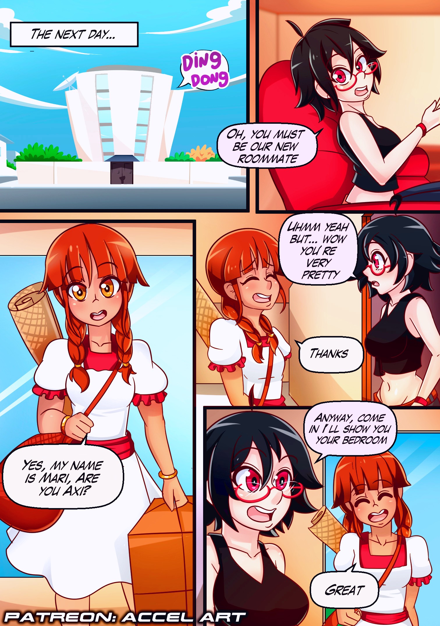 Axi Stories - The Exchange Student page 005