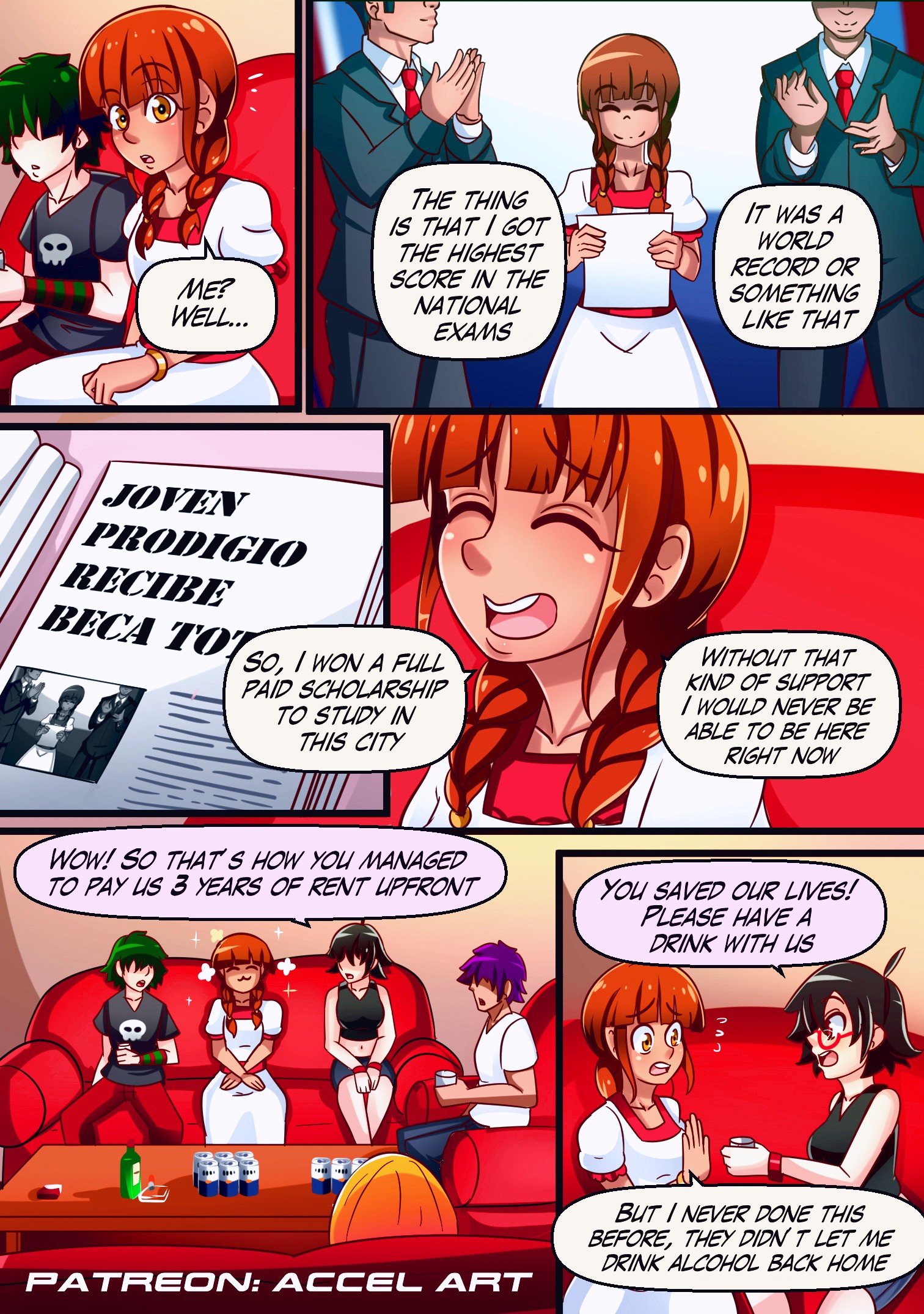 Axi Stories - The Exchange Student page 008