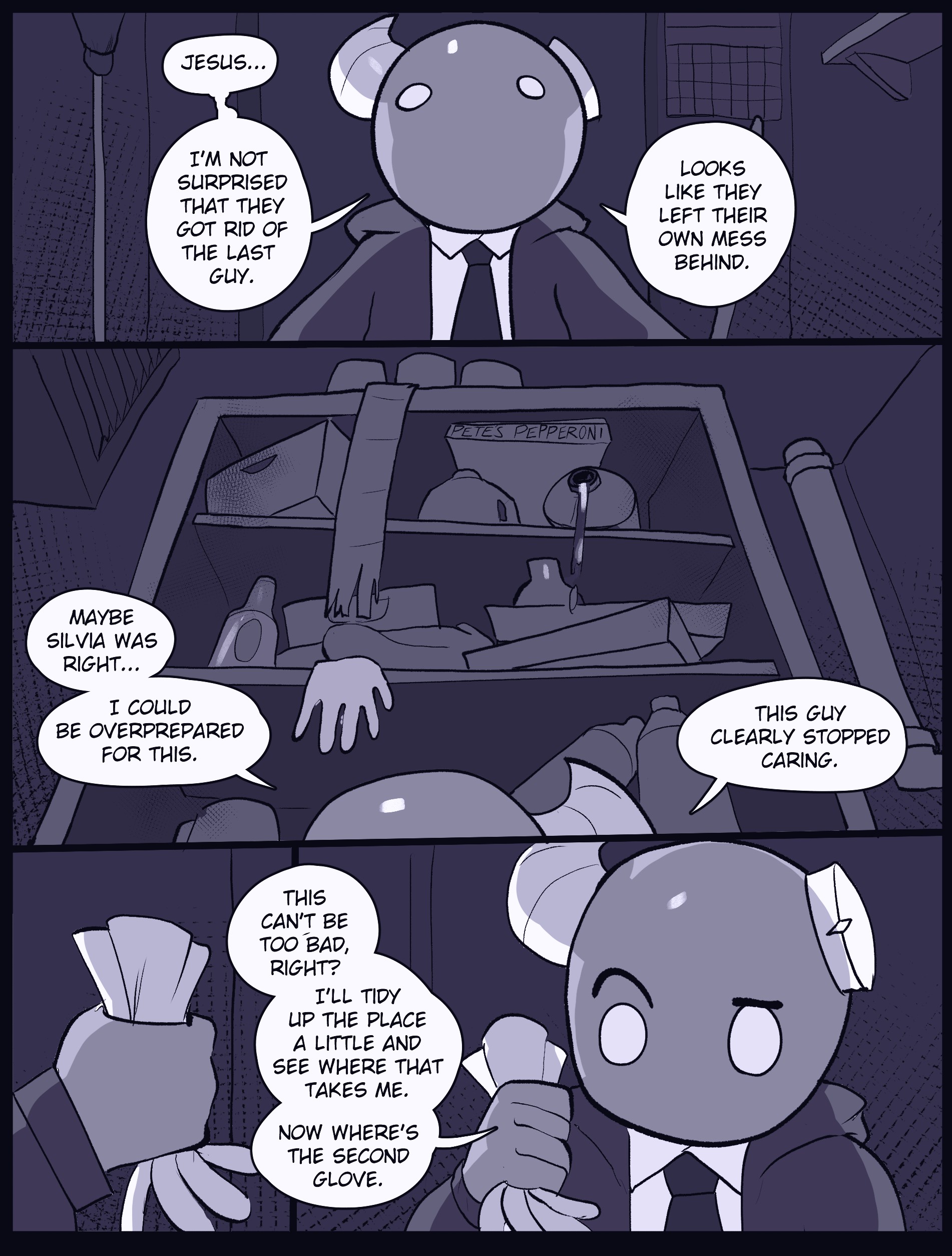Dandy Demons Chapter 4 Work page 14