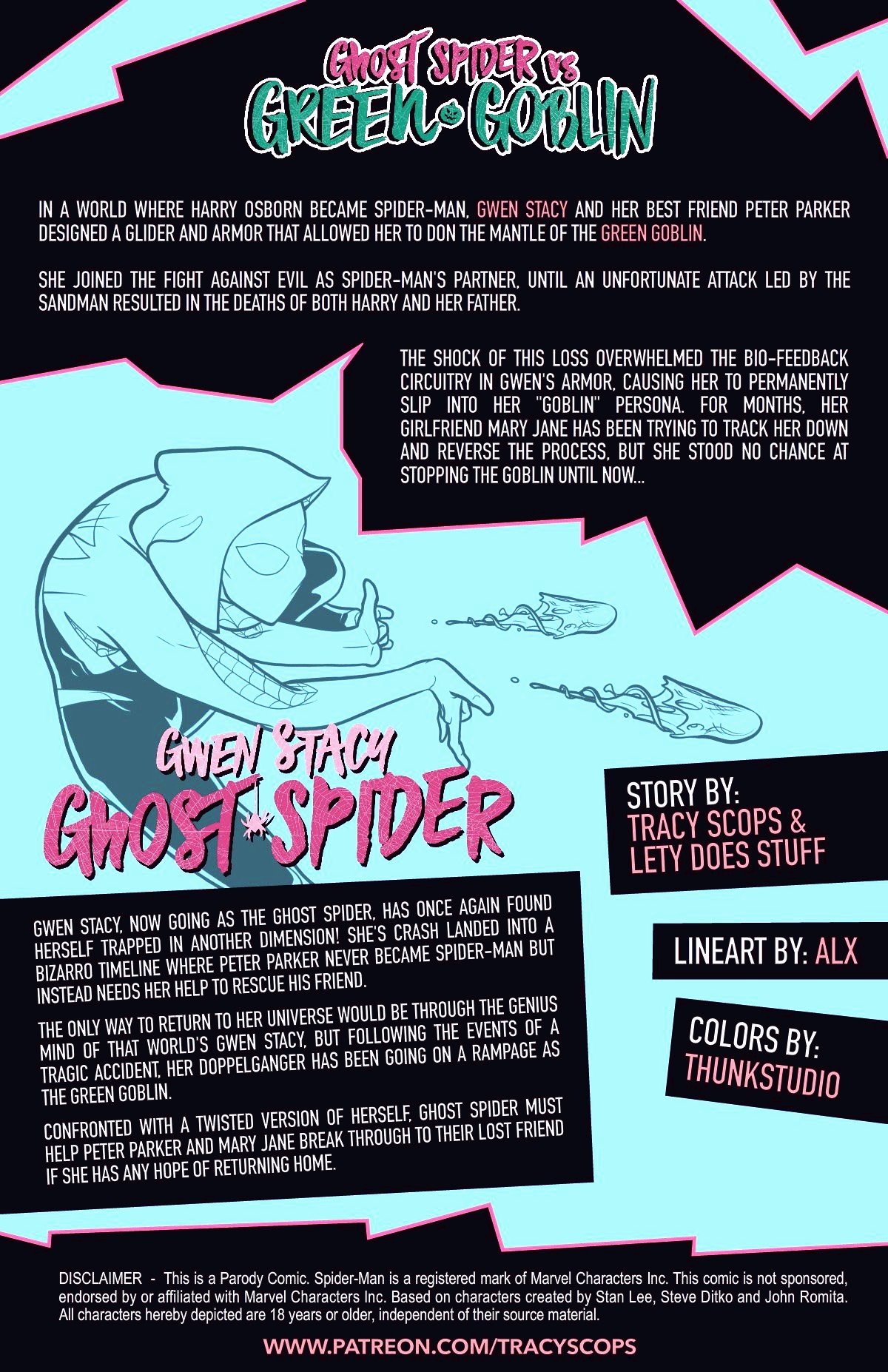 Ghost Spider VS. Green Goblin page 02