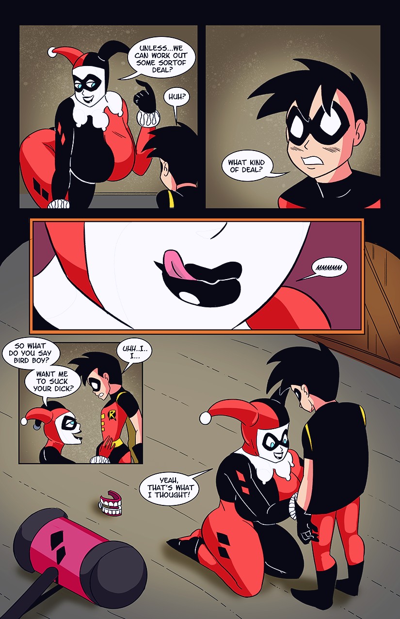 Harley Quinn And Robin Porn - Harley and Robin in The Deal porn comic - the best cartoon porn comics,  Rule 34 | MULT34