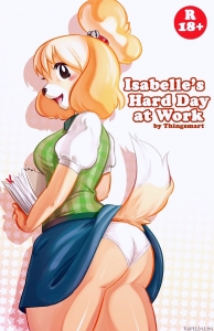 Isabelle's Hard Day at Work porn comic page 01 on category Animal Crossing