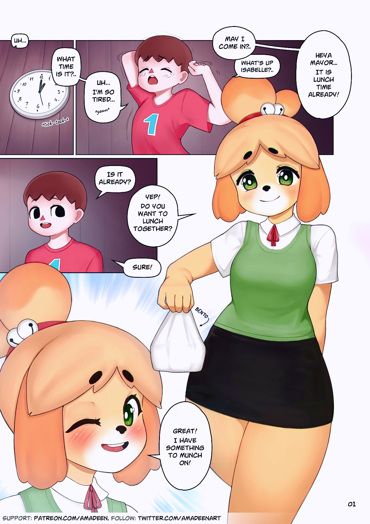 Isabelle rule 34 comic