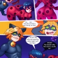Ladybug versus The Cougar porn comic page 01 on category Miraculous Ladybug