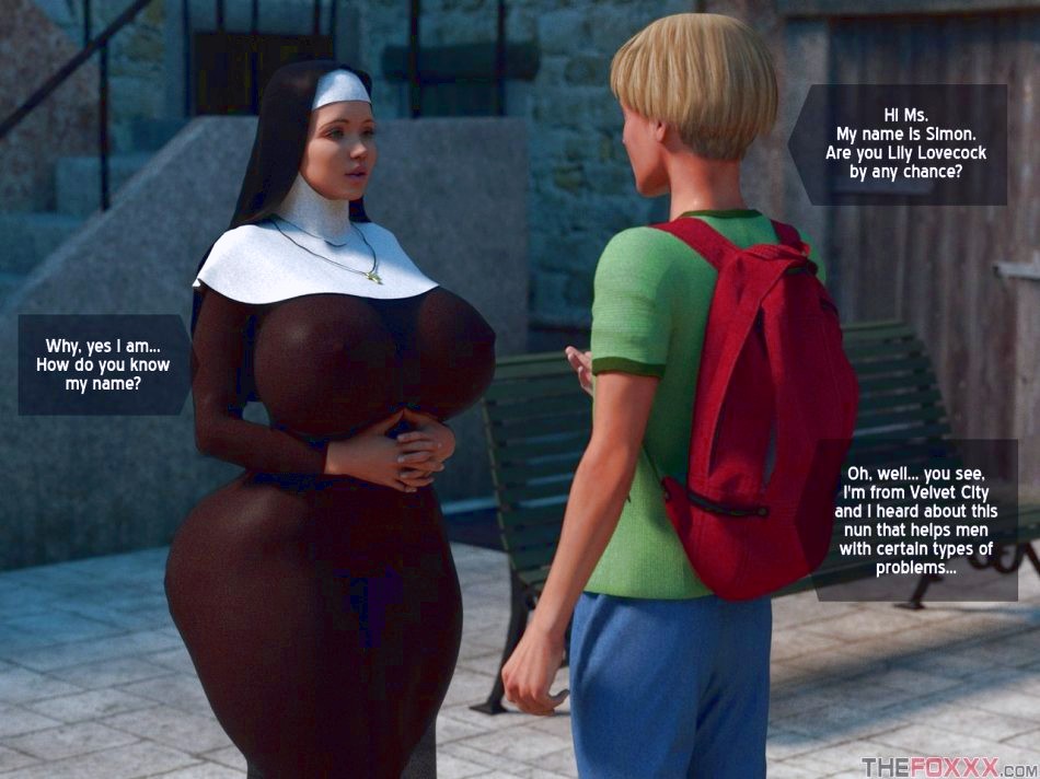 Lily's First Day As A Nun porn comic page 10
