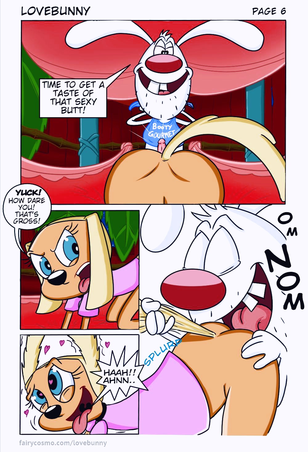 Love Bunny furry porn comic page 008