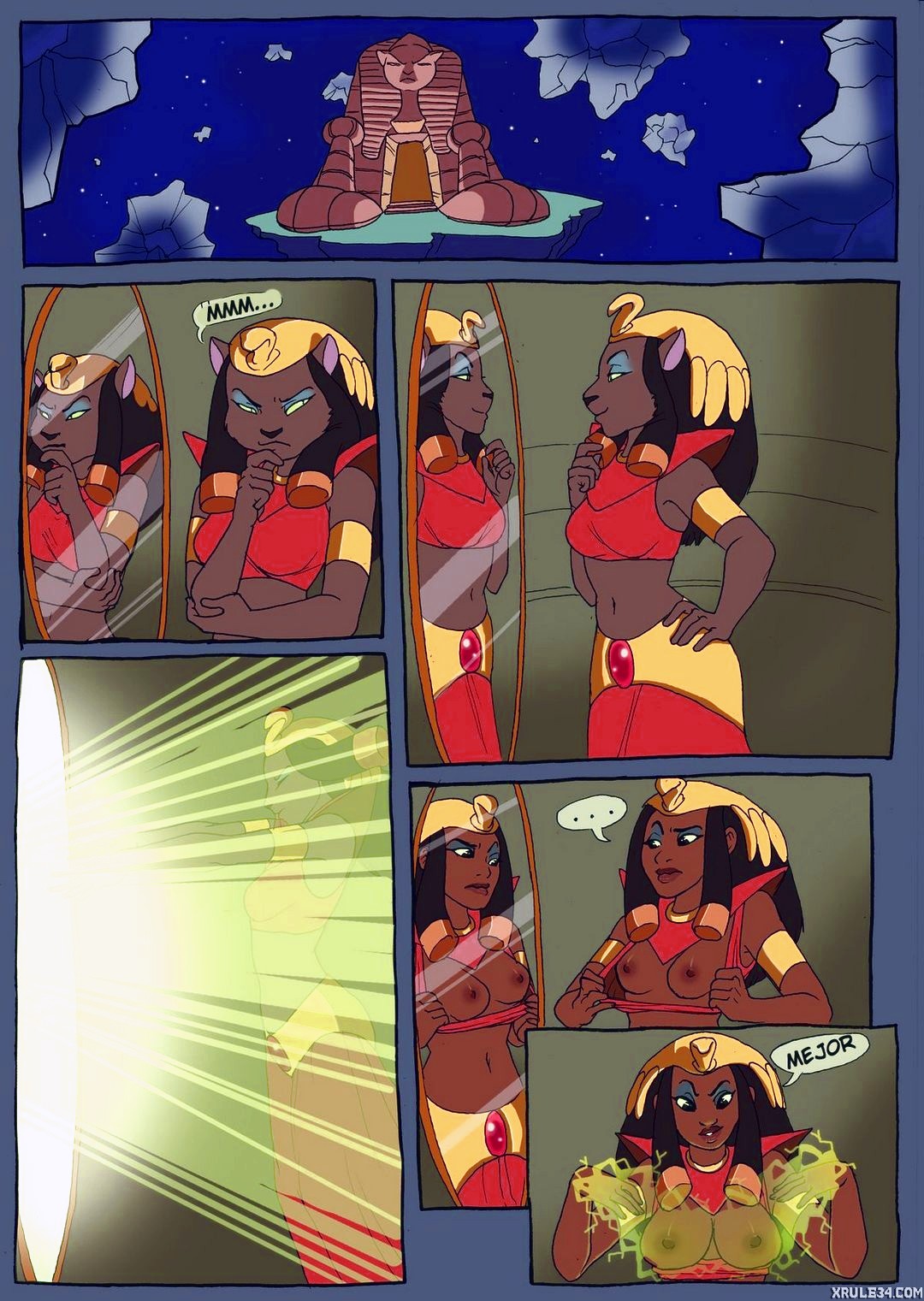 Aladdin mirage porn comic